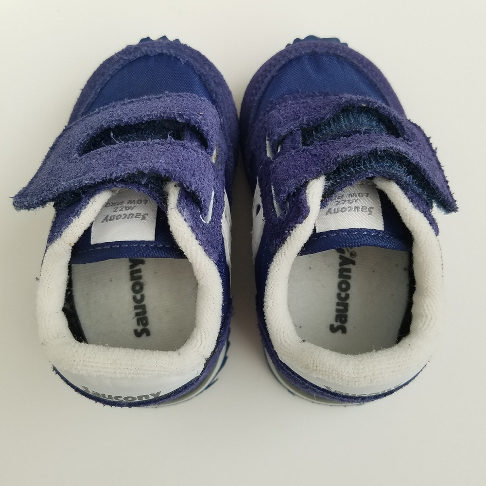 Saucony Jazz Low Pro Shoe Blue Size 2 M - Picture 7 of 7